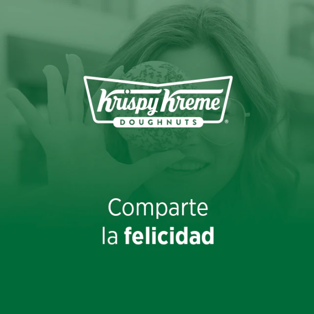 Krispy Kreme. Comparte la felicidad.