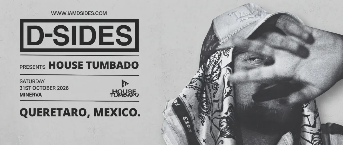 Cartel de D-Side  en Minerva, Tequisquiapan, 1 de noviembre de 2026